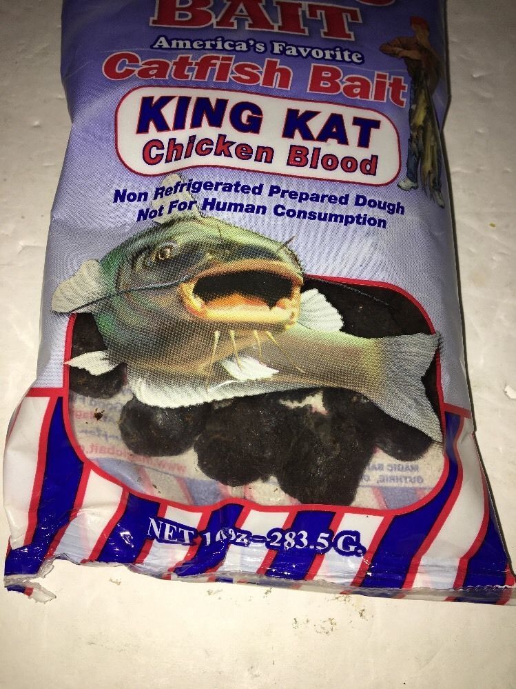 Magic Bait 7112 Cubed Catfish Bait 10oz King Kat Blood Fishing Lure