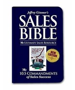 The Sales Bible: The Ultimate Sales Resource, New Edition  Jeffrey Gitom... - $16.36