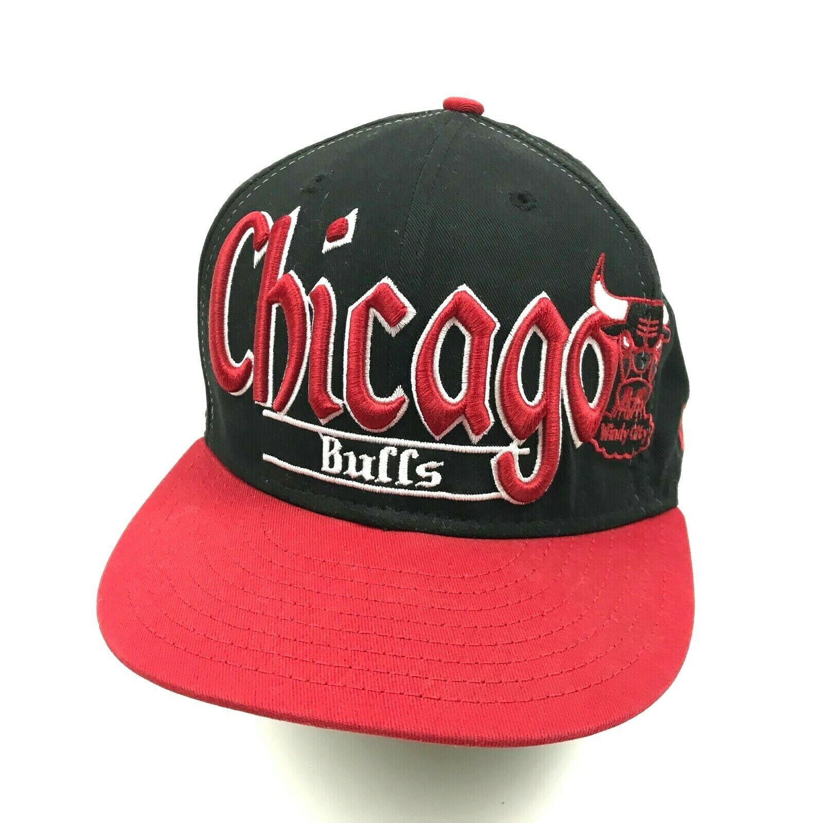 VINTAGE New Era CHICAGO BULLS Snapback Hat Hardwood Classics 9Fifty ...