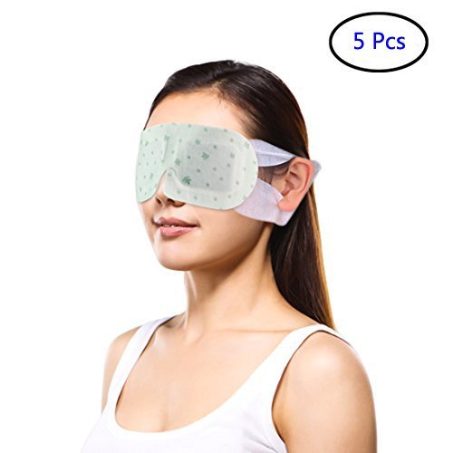 Steam Eye Mask with Moxa, Heated Eye Mask, Warm Eye Patch, Steam