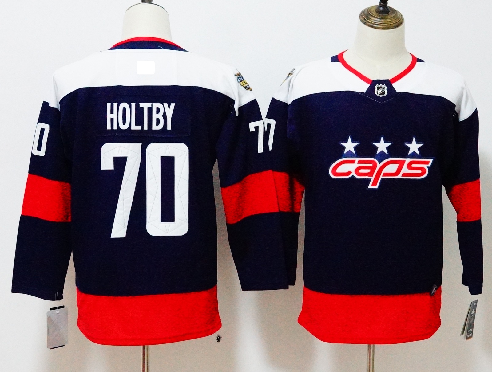 Youth/Kids 2018 Stadium Series Washington Capitals 70 Braden Holtby