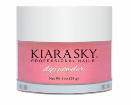 Kiara Sky Dip Dipping Powder 1oz D407 Pink Slippers - $14.99