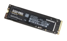 Samsung 980 1TB PCIe Gen 3 x4 NVMe Gaming Internal SSD MZ-V8V1T0B/AM image 1