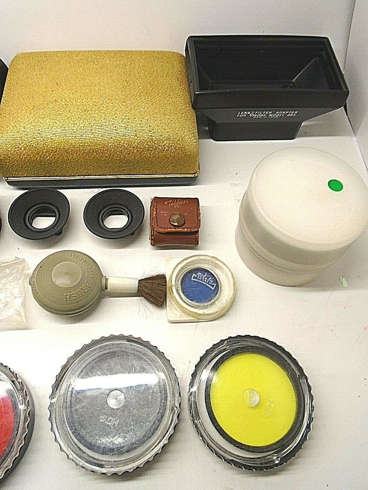 VINTAGE Assortment Lot of Camera Lenses, Filters & Accessories SEE