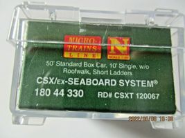 Micro-Trains # 18044330 CSX/ex-Seaboard System CSX Family Series Car # 9 N-Scale image 9