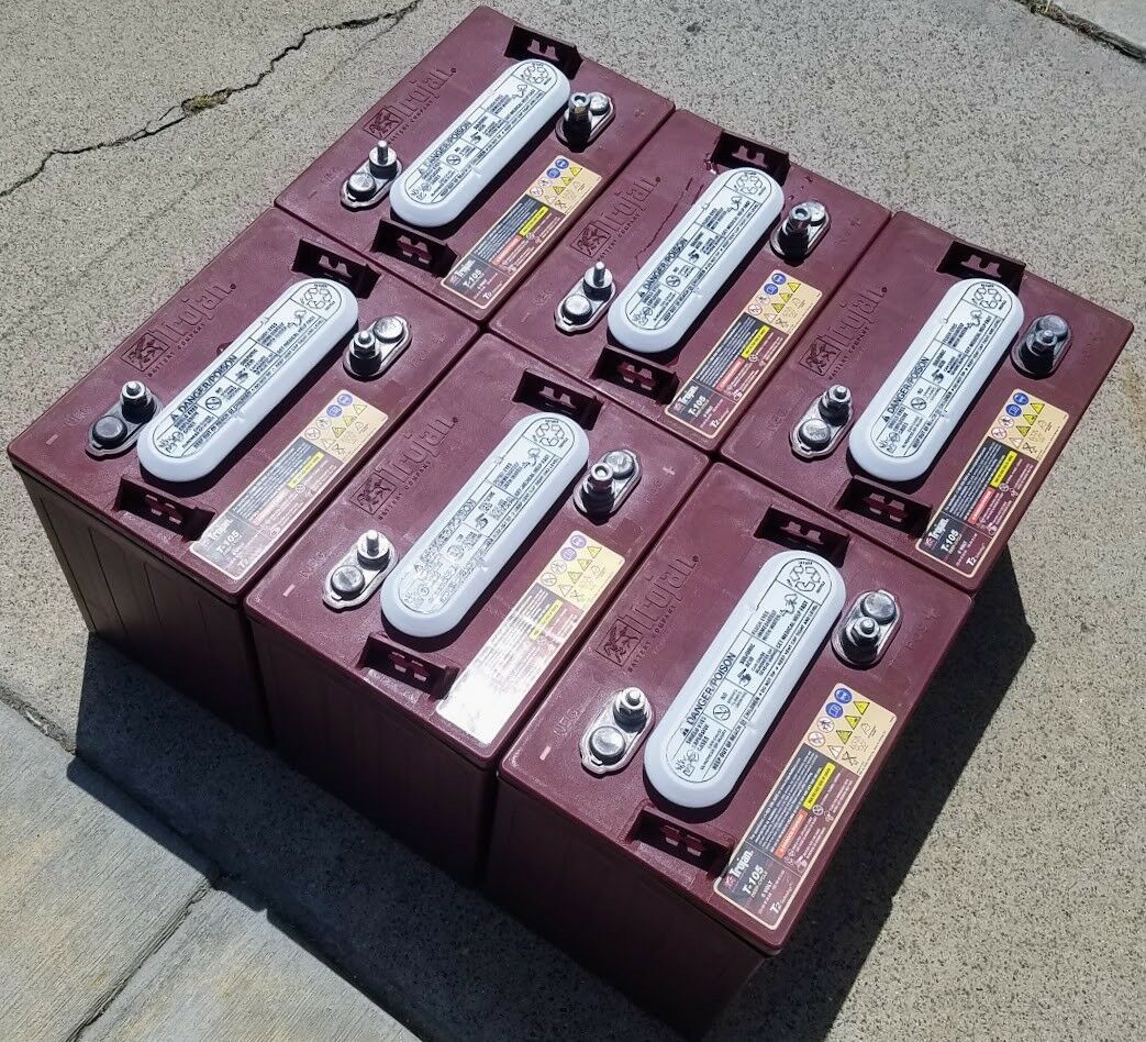 8 volt golf cart batteries trojan