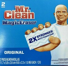 Mr. Clean MAGIC ERASER 2pk Multi Puropse Cleaning Sponges Kitchen Bathroom 43515 - $6.87