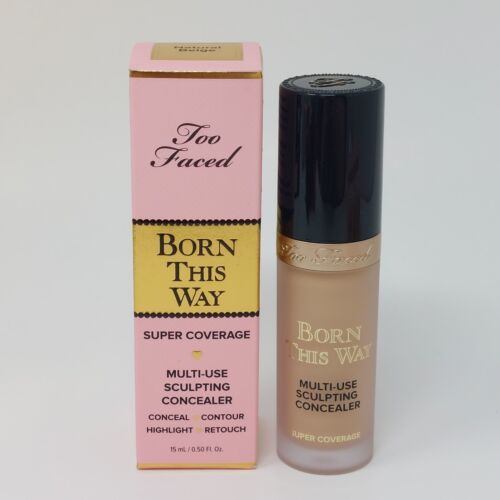 New Too Faced Born This Way Multi Use Concealer Natural Beige Full Size - $28.38