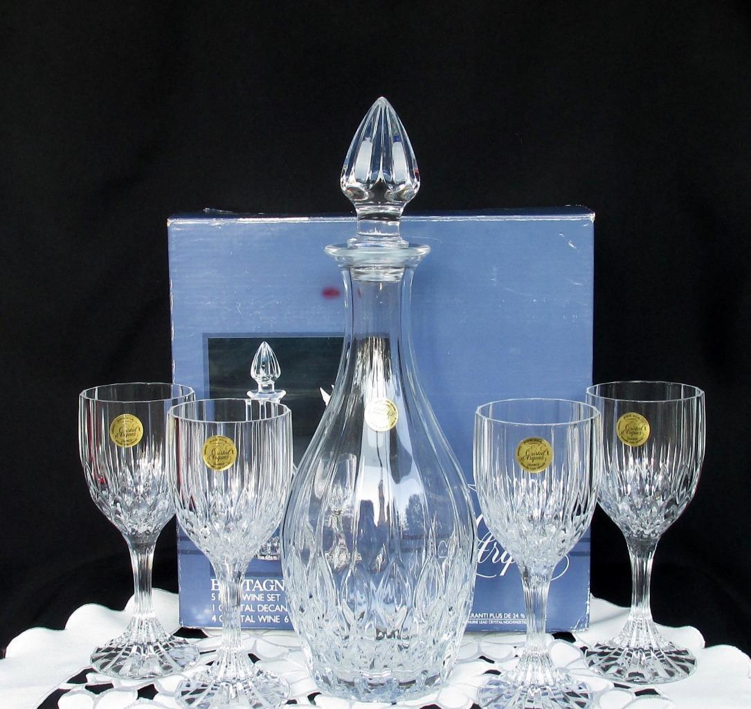 Vintage Cristal d'Arques Bretagne Set of 4 and 50 similar items