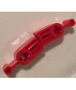 Lego Technic Changeover Catch Brick - PN 6641 - Red - 2 Pieces - $5.25