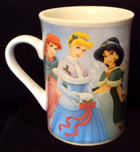 Disney Ceramic Coffee Mug Ariel Cinderella Jasmine Snow White Belle Tea Cup 2009 - $19.76