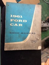 1961 FORD Car SHOP MANUAL Vintage car automobile repair information - $29.99
