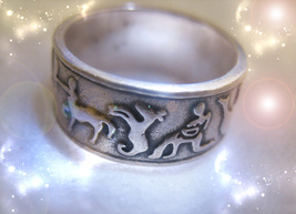 HAUNTED RING ALL THE GIFTS OF THE ZODIAC MAGICK WIZARDS & WARLOCKS COLLECTION - $3,639.11