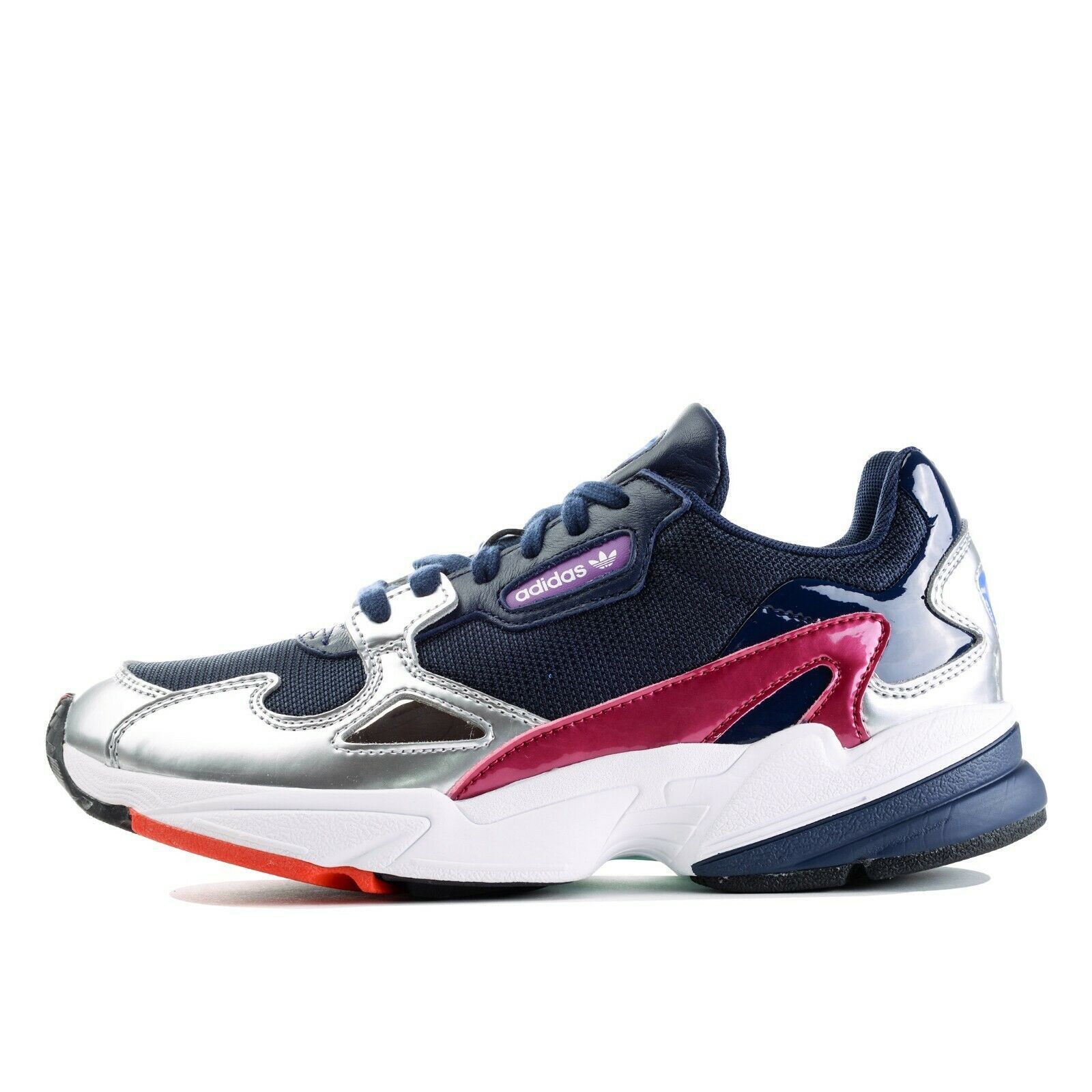 adidas falcon navy silver