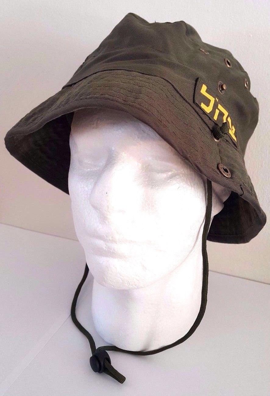 IDF Israel Army Military Olive Green Zahal Boonie Bucket Hat 100