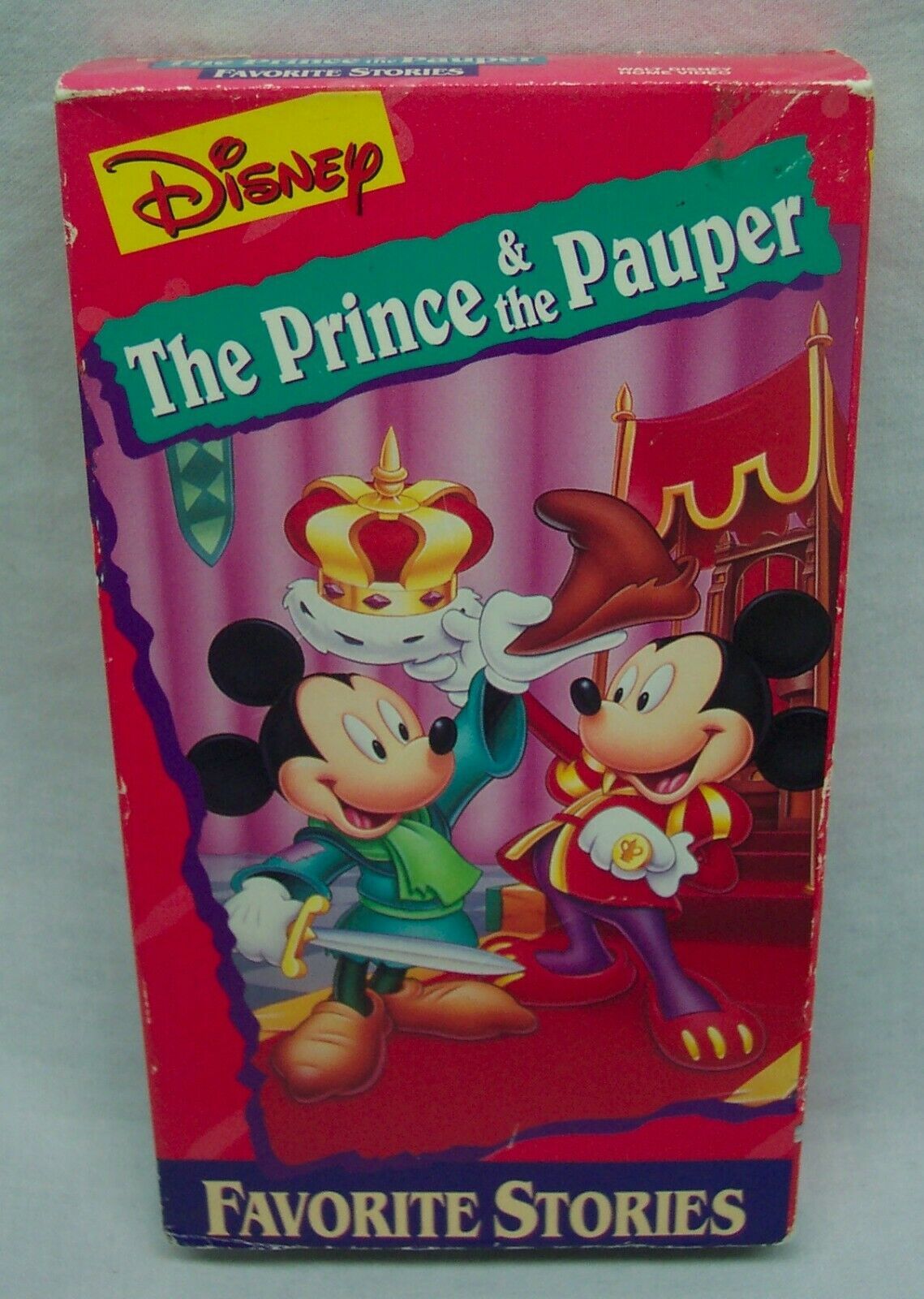 Walt Disney's Favorite Stories THE PRINCE AND THE PAUPER VHS VIDEO 1994