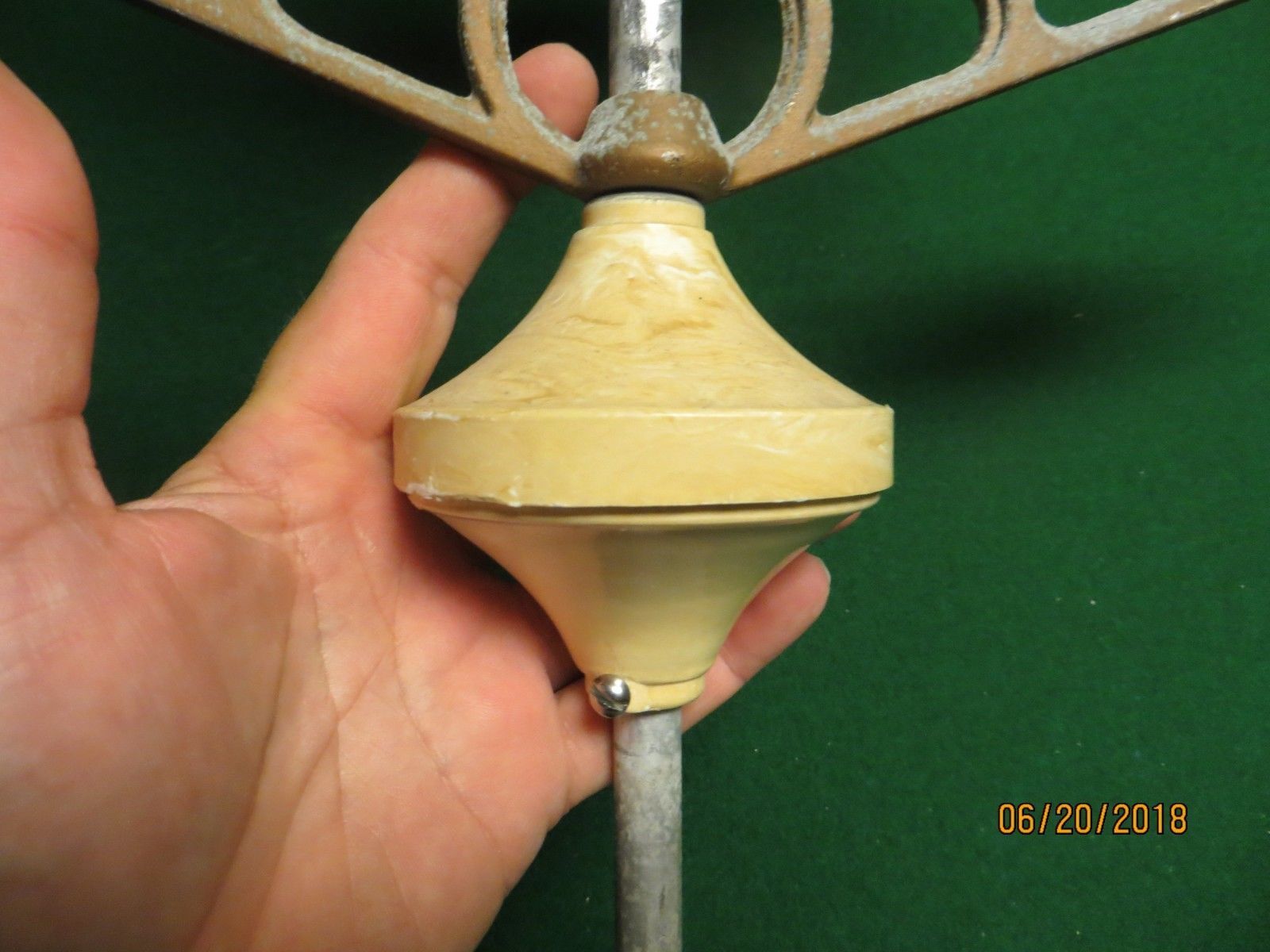 ROBBINS MARYVILLE MISSOURI HORSE WEATHERVANE, MOUNTED ON BOARD