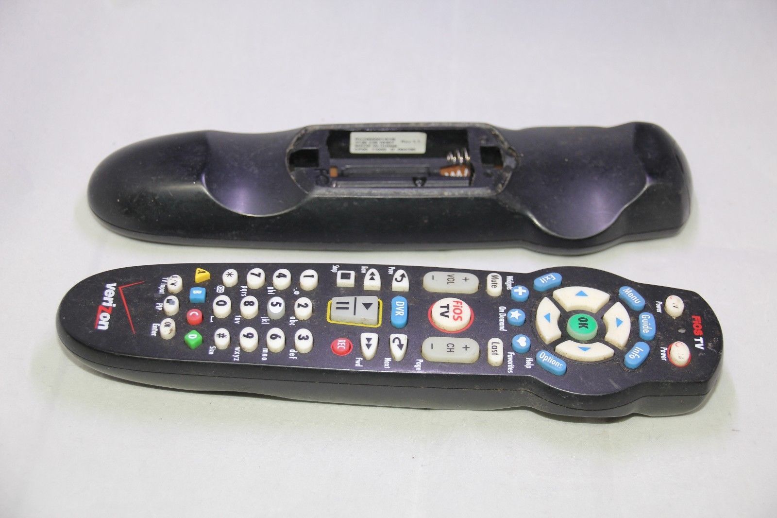 2x Verizon Fios Tv Remote Controls P265V4 Rc265500701B Rev 4 Vz P265V4