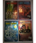 The Maze Runner Series Complete Collection Paperback Set 1-4 Books James... - $19.79
