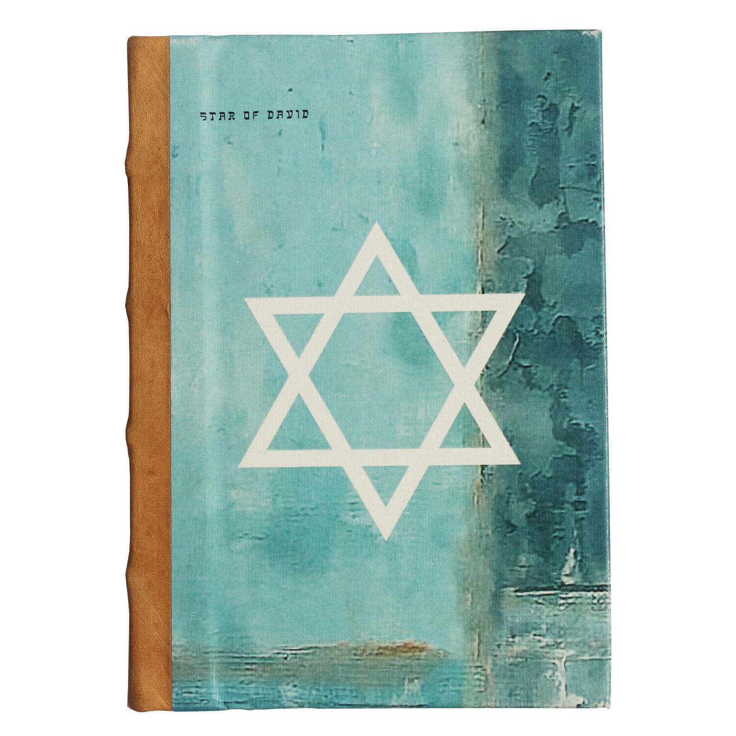 Handmade Planner Diary, Star of David, Eco-Friendly, Acid-Free Handmade Paper