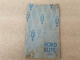 Ford Elite 1975 Owners Manual 15853 - $16.82