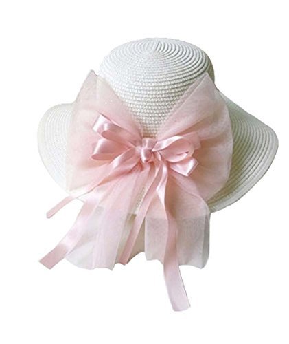 Child Children Folding Beach Hat UV Girls Summer Sunscreen Large Brimmed Hat