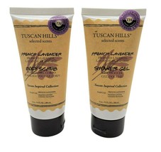 Tuscan Hills Selected Sents French Lavender Scrub and Shower Gel 3.4 fl ... - $8.98