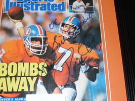 Roger Craig Signed Framed 1987 Sports Illustrated Magazine Cover Giants image 2