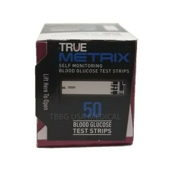 200 TRUE Metrix Blood Glucose Test Strips & FREE TRUE Meter AIR EXP