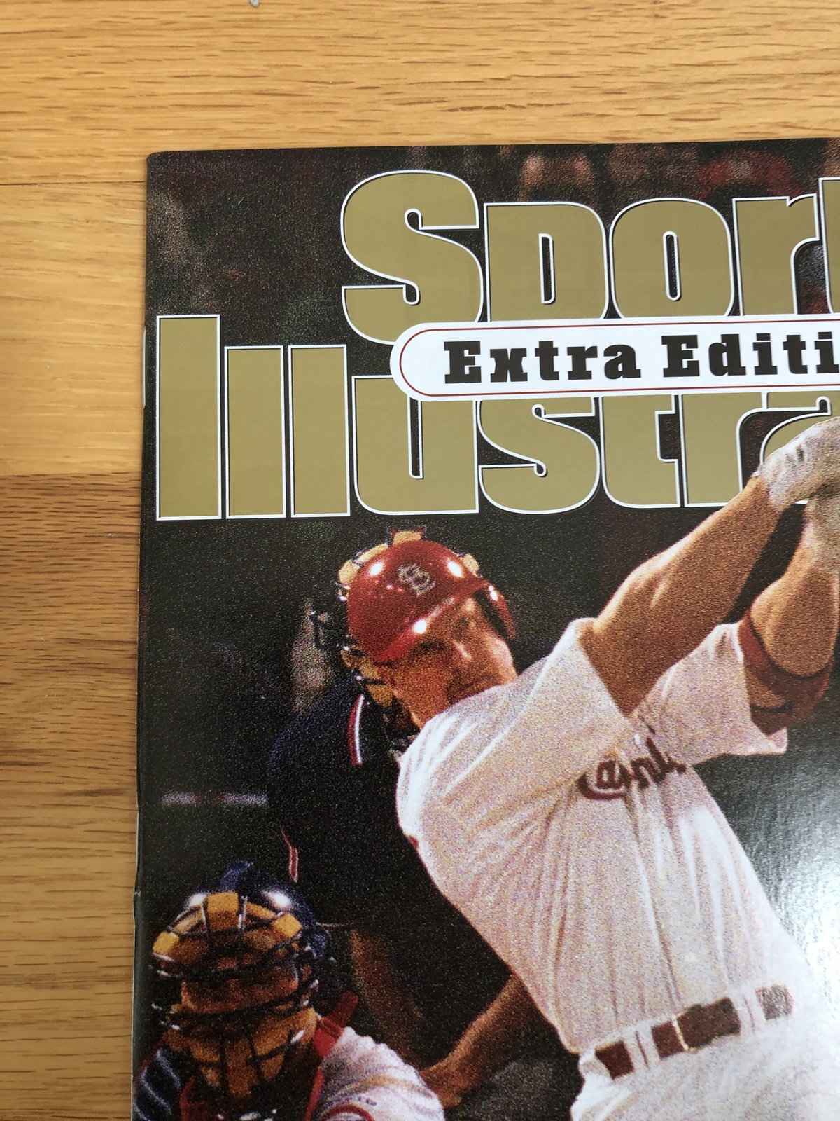 1998 Mark McGwire 62 Extra Edition Sports Illustrated NO LABEL September 14 