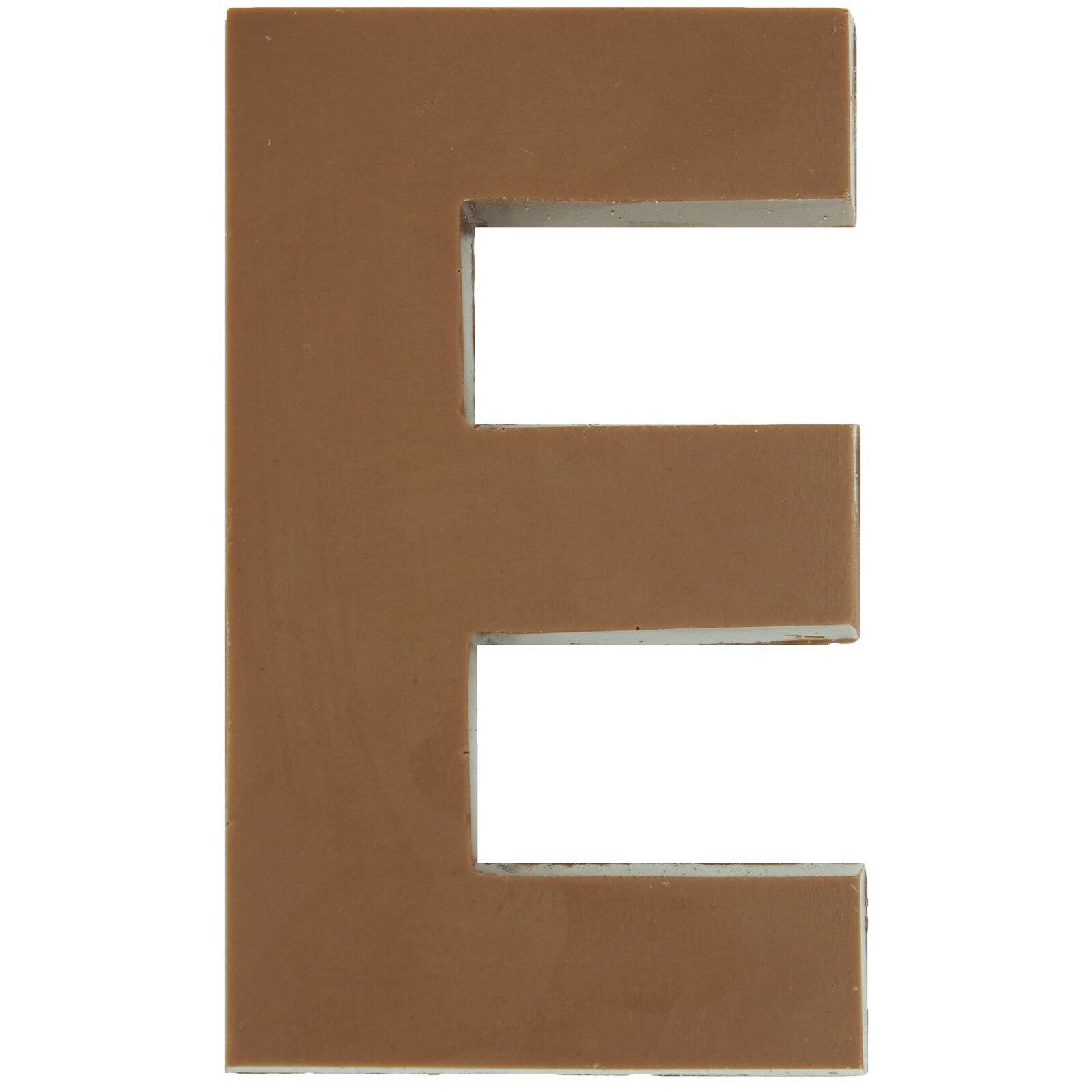 Philadelphia Candies Solid Milk Chocolate Alphabet Letter E, 1.75 Ounce Gift