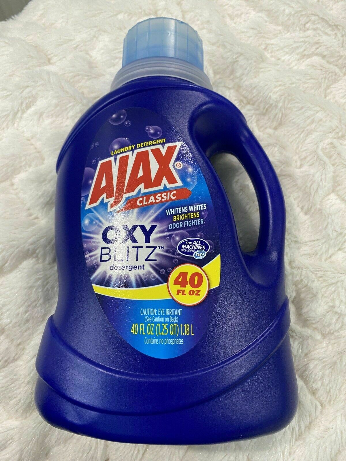 40 Oz AJAX CLASSIC Oxy Blitz ,Classic Max or both Laundry Detergent