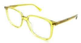 Gucci Eyeglasses Frames GG0260O 006 53-17-145 Yellow Made in Italy - $245.00