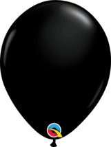 Qualatex 11" Round Latex Balloons - Onyx Black - 10ct - Party Supplies - $6.80