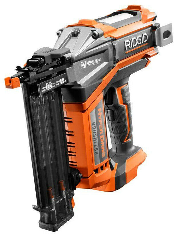 RIDGID Cordless Brad Nailer 21/8 in. 18Volt LithiumIon 18Gauge