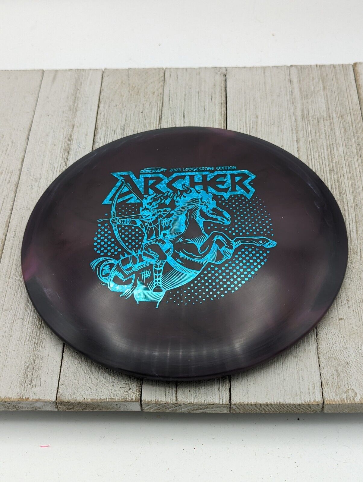 New Discraft Ledgestone 2023 Z Swirl Archer Golf Disc 175176g HEART