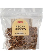 HEB Pecan Pieces 12 oz bag.  2 pack bundle. thanksgiving pecan pie perfect. - $49.47