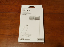 Sony WI-C310 Wireless Bluetooth Earbuds Neckband Headphones WHITE WIC310 #39 NEW - $16.54