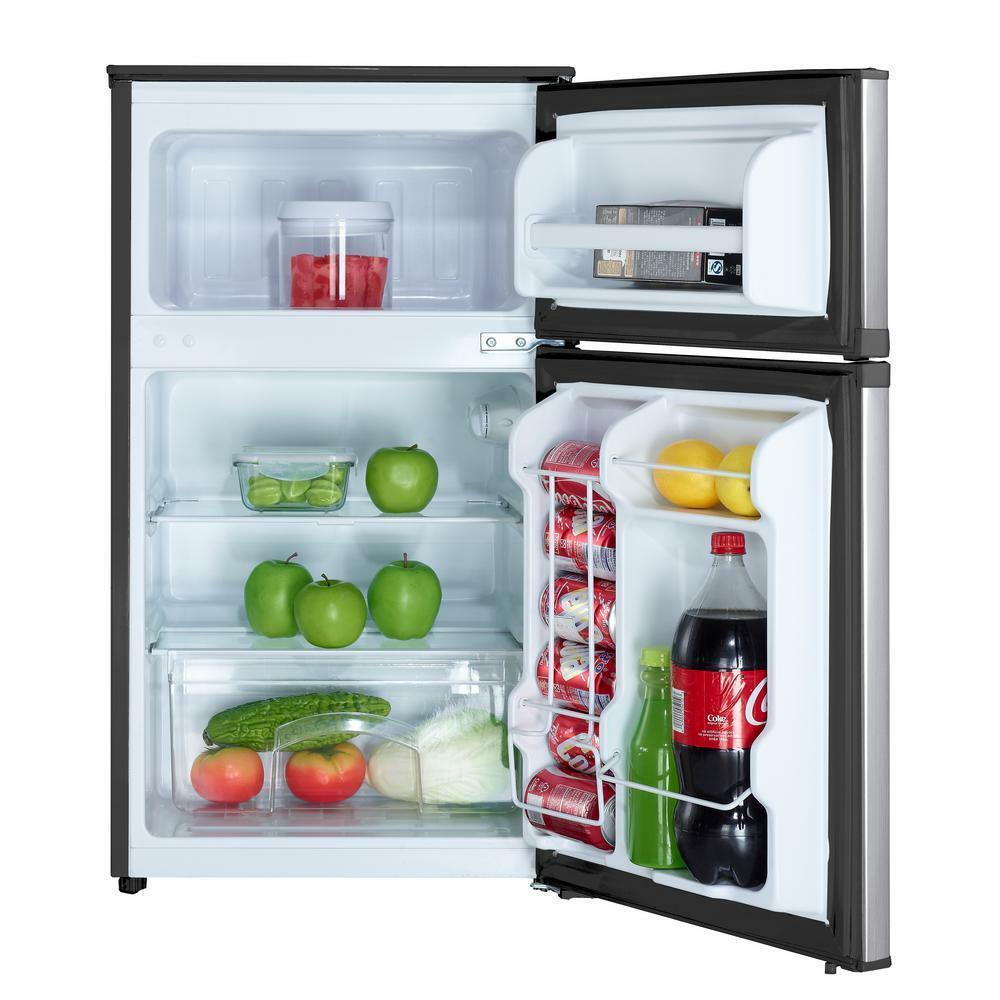 Magic Chef Mini Refrigerator 3.1 cu. ft. Adjustable Thermostat Control ...