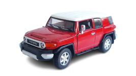 Red - Toyota FJ Crusier, Diecast Model Toy Car, 5'', 1:36 Scale - tkkb - $29.99