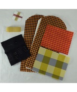 SILK Sewing Kit *Fall Colors: Orange, Black, Gold &amp; Red* Needle, Thread ... - $25.00
