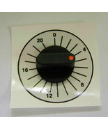 Knob and Overlay Decal Sticker ESB Tanning Bed Part 20 Minute - $15.80