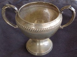 Vintage Weighted Sterling Silver Footed Sugar Bowl – No Lid – GDC – BEAUTIFUL - $49.49