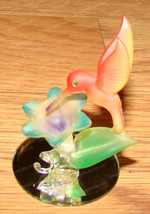 Glass Baron Mirrored HUMMINGBIRD (Miniature) CF2 483B, Swarovski Crystals - $38.12