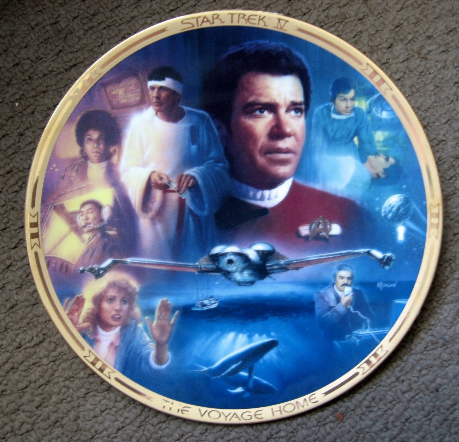 Star Trek The Movies Hamilton 8 plate collection . - Hamilton Collector ...