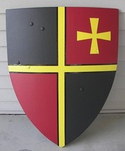 NauticalMart Medieval Armor Wooden Battle Knight Larp Replica Shield