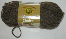 1 New Skein Lion Brand Vanna&#39;s Choice Barley Acrylic Blend Yarn 3 Ozs 14... - $13.86