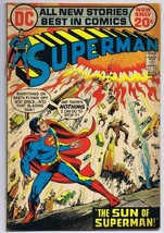 Superman #255 ORIGINAL Vintage 1972 DC Comics image 1