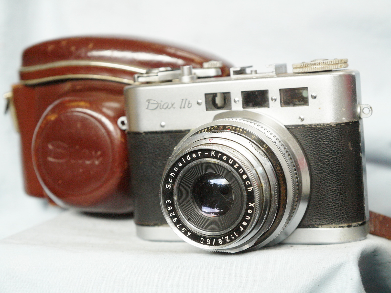 Diax IIb Vintage Rangefinder Camera c/w Xenar Lens Cased RARE Nice Rangefinder Cameras