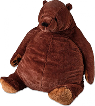 Saderoy 23.6 Inch Giant Simulation Bear Plush Toy Soft Hugging Pillow Br... - $56.88